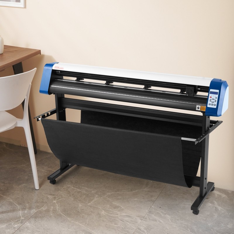 Kontuurileikkuri 53 tuumaa puoliksi automaattinen tarrakalvoille paperille ja tekstiileille