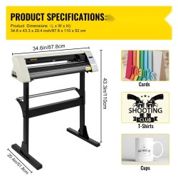 Vinyylileikkuri alumiinirunko 720 mm paperinsyöttö 630 mm leikkuuleveys tukeva lattiateline