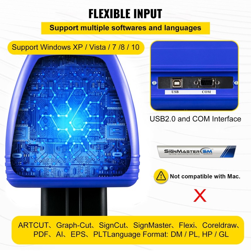 Vinyylileikkuri 870 mm paperinsyöttö 780 mm leikkuuleveys säädettävä paine ja nopeus metalliteline