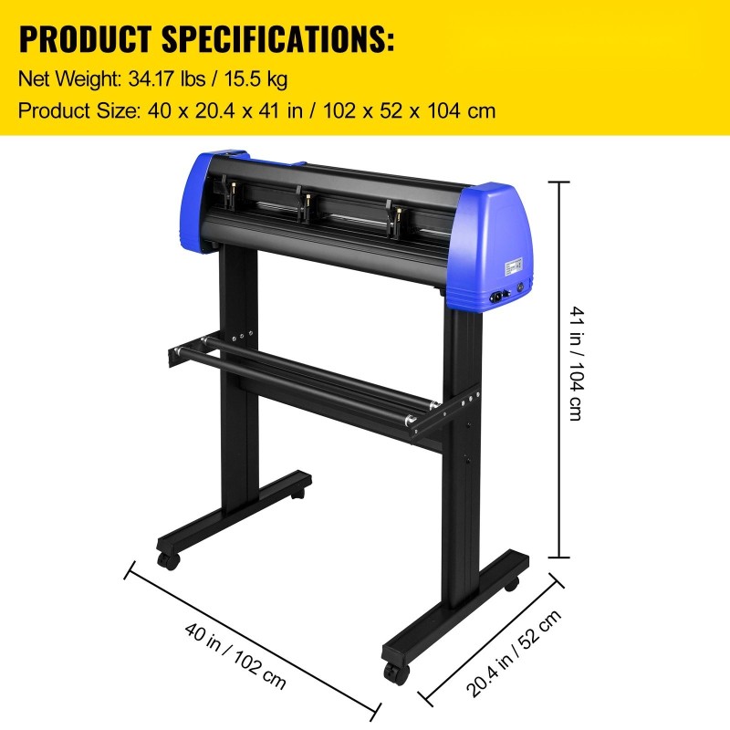 Vinyylileikkuri 870 mm paperinsyöttö 780 mm leikkuuleveys säädettävä paine ja nopeus metalliteline