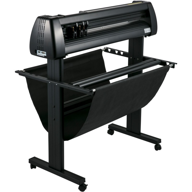 Manuaalinen vinyylileikkuri 870 millimetrin paperinsyötöllä 780 millimetrin leikkausleveydellä