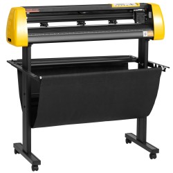 Vinyylileikkuri 870 mm syöttöleveys 780 mm leikkuualue automaattinen kontuurileikkaus 3 terää