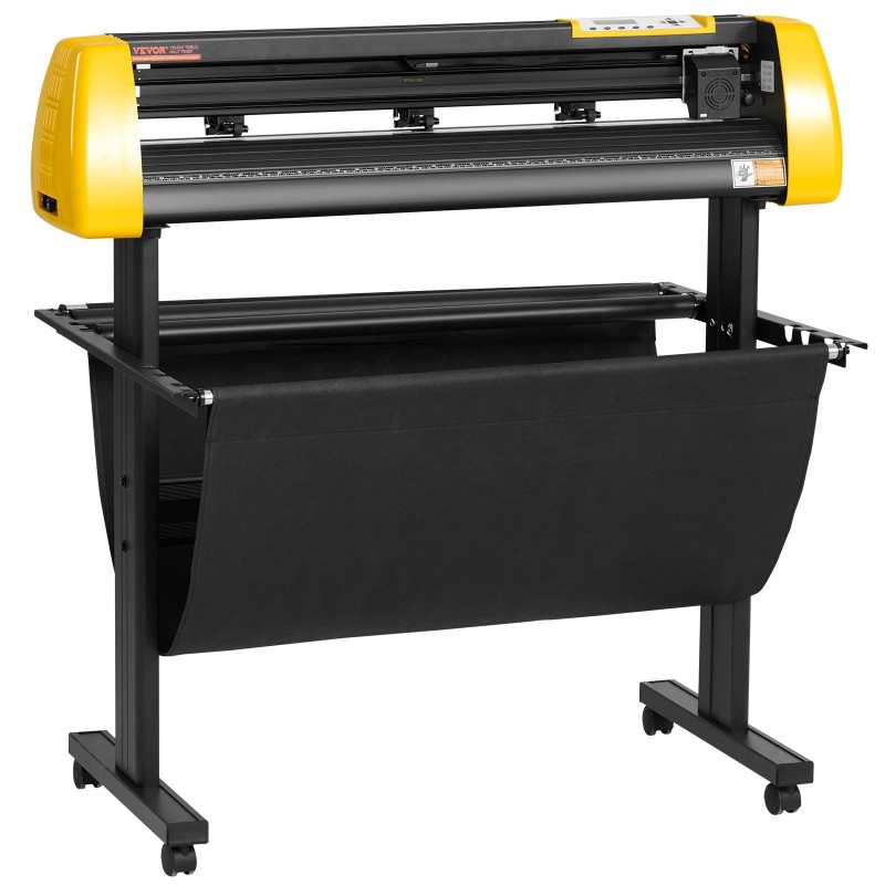 Vinyylileikkuri 870 mm syöttöleveys 780 mm leikkuualue automaattinen kontuurileikkaus 3 terää