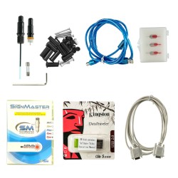 Vinyylileikkuri plotteri 53-tuumainen lattiatelineellä säädettävällä leikkuupaineella ja nopeudella