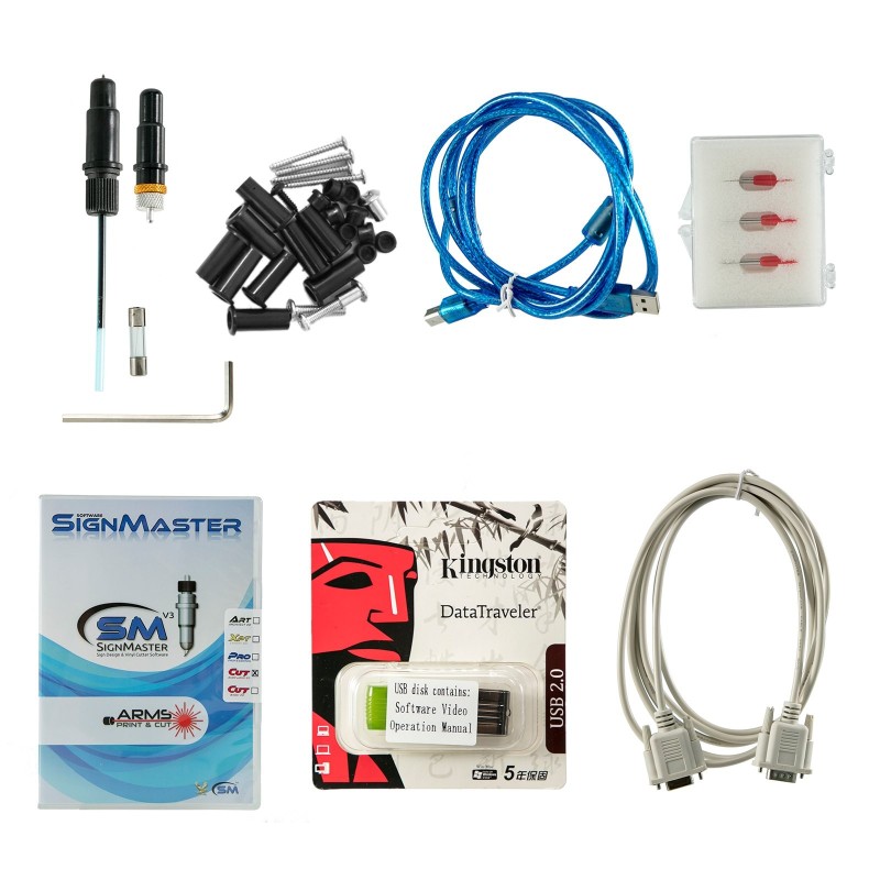 Vinyylileikkuri 34-tuumainen telineellä säädettävä leikkuuvoima ja leikkuunopeus