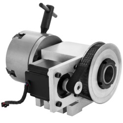 CNC 4-akselinen pyöröakseli 4-leukainen istukka 65 mm läpivienti 21 mm