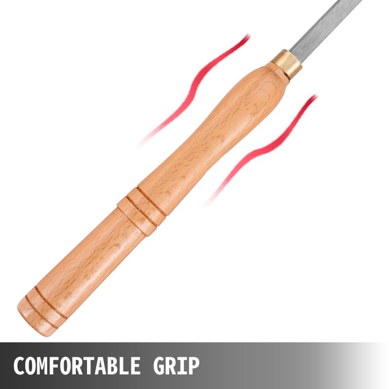 Sorvitalttasarja sorville 4 kpl kovametalliterillä ja pyökkikahvoilla varsi 230 mm