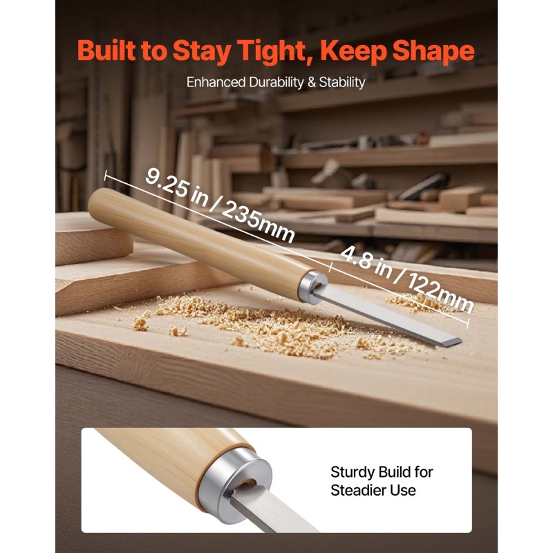 Sorvitalttasetti 8-osainen hiiliterästerillä 2 viistotalttaa 3 kuppitalttaa Oxford-kankainen laukku