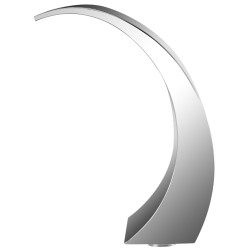 Allassuihkulähde ruostumattomasta teräksestä 60 cm korkea 30 cm leveä ulkokäyttöön