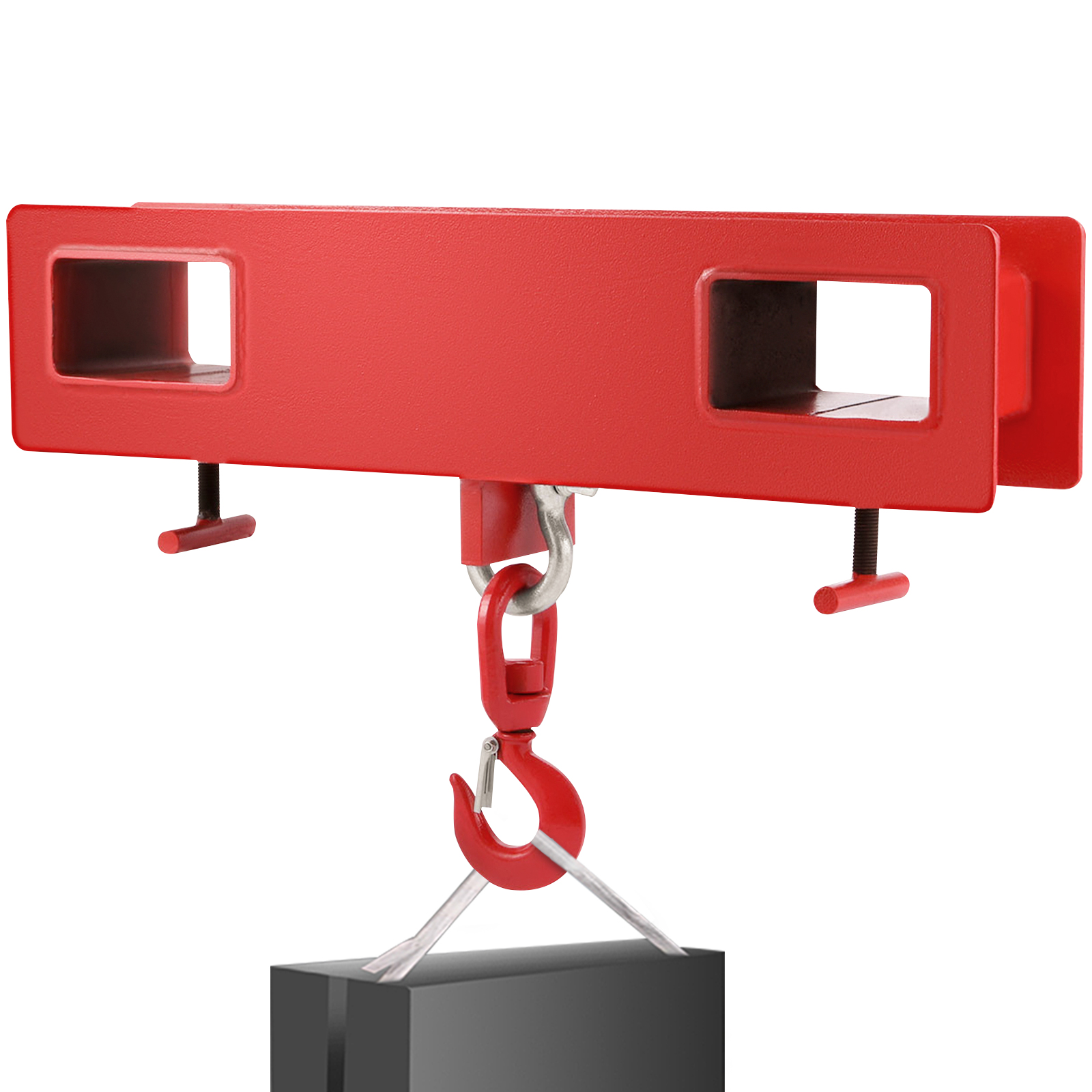 Trukin nostokoukku käytössä