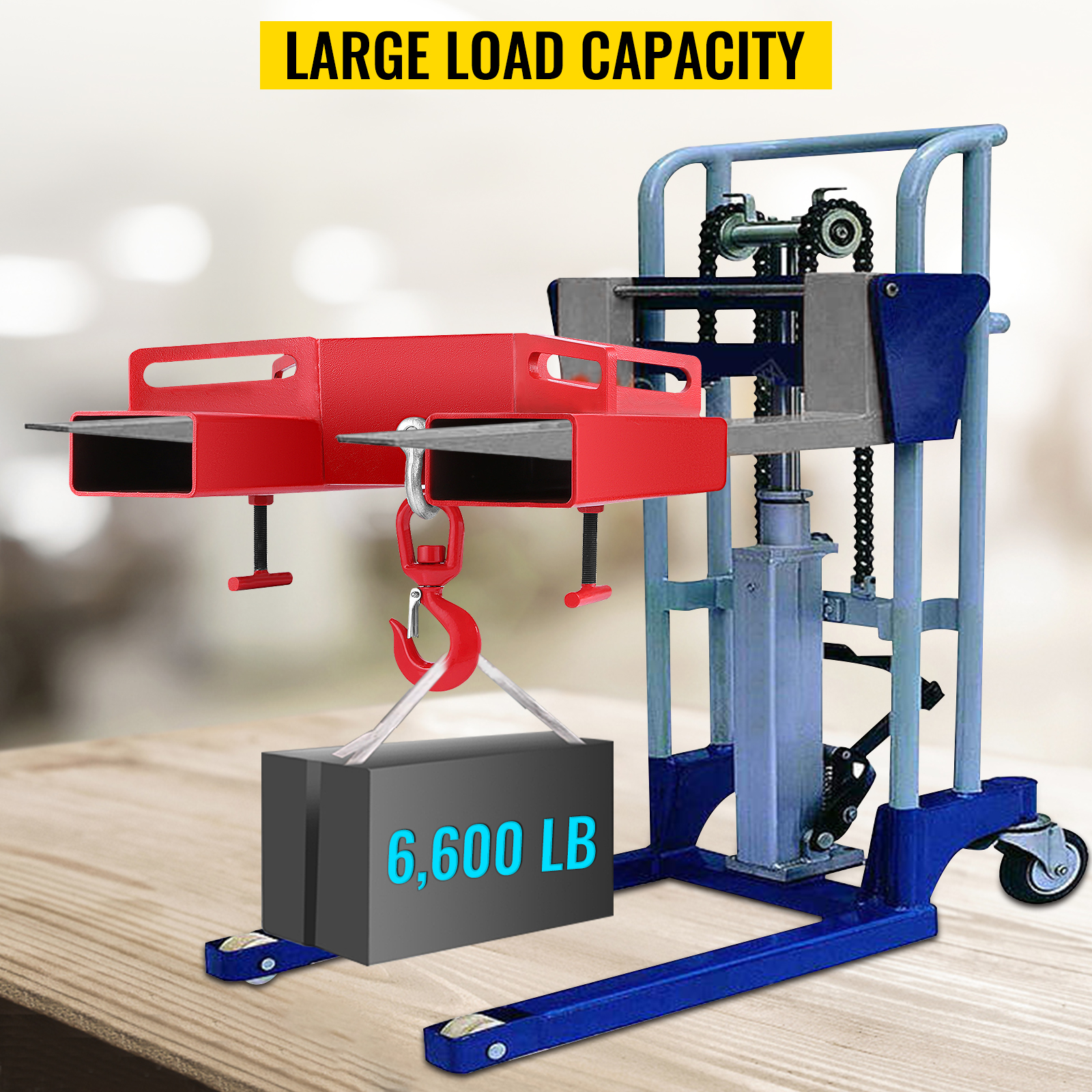 Suuri nostokapasiteetti