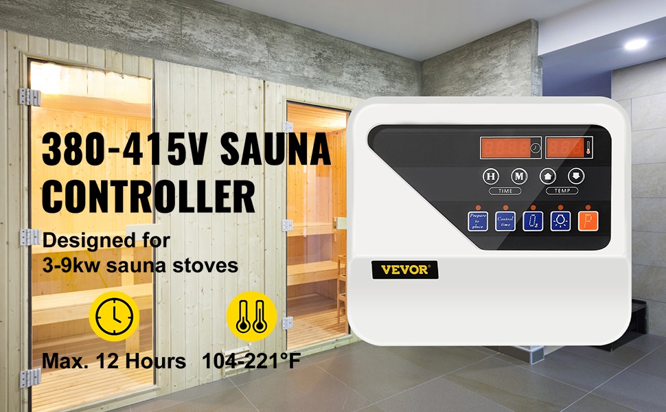 Saunan kiukaan ulkoinen ohjain