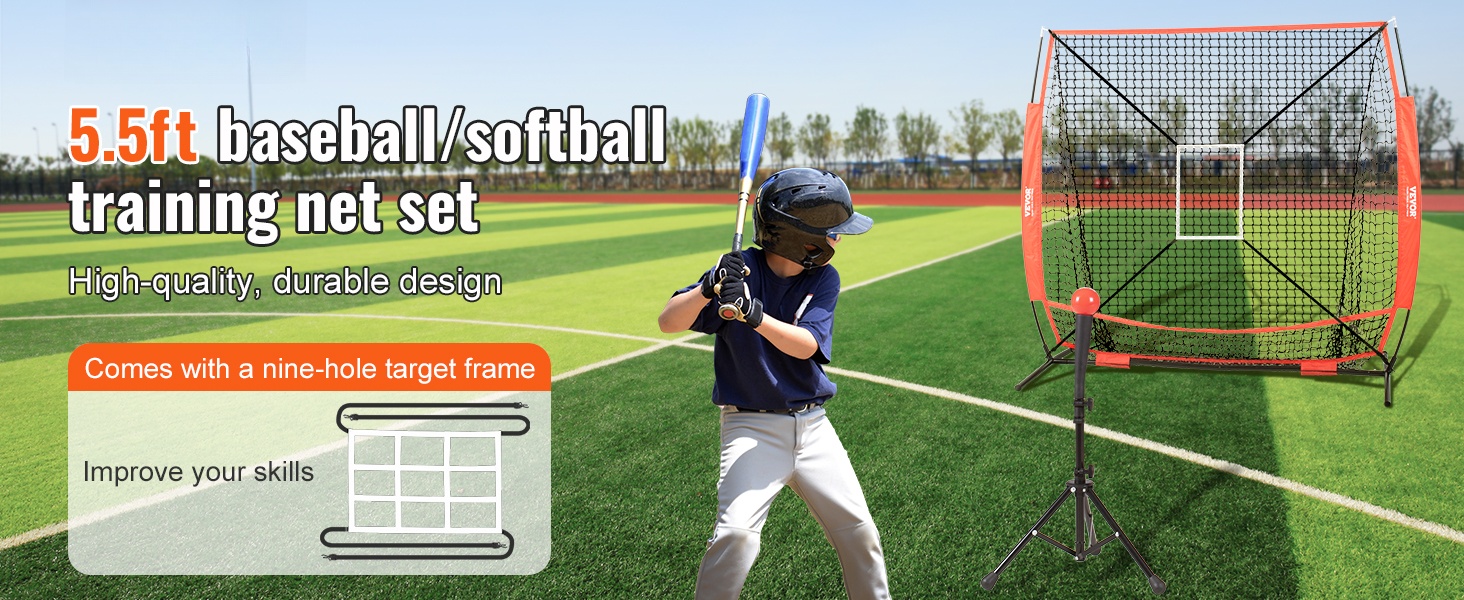 Harjoitusverkko baseballiin ja softballiin