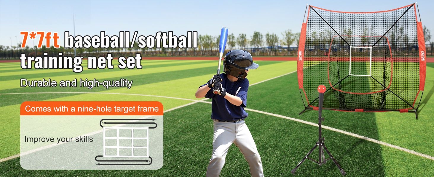 Baseball- ja softball-harjoitusverkko