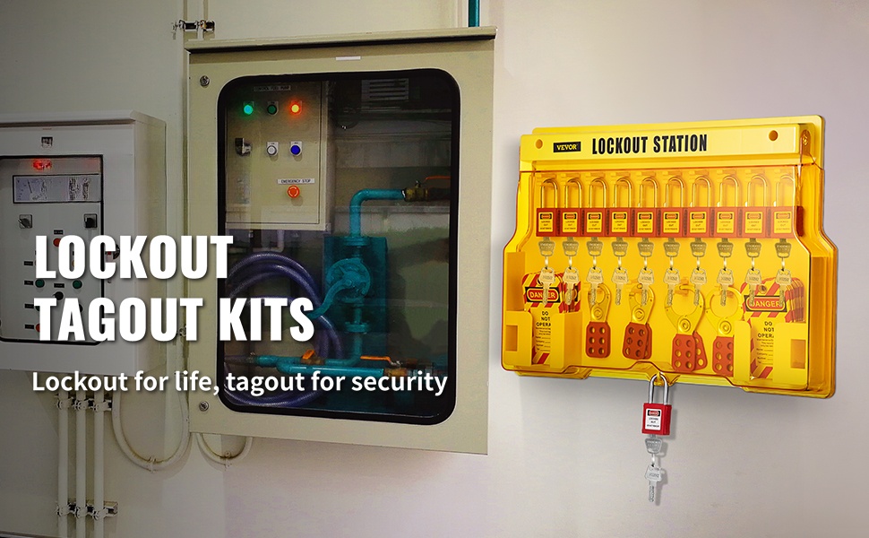 Lukitus- ja merkintäpakkaus 58 osaa