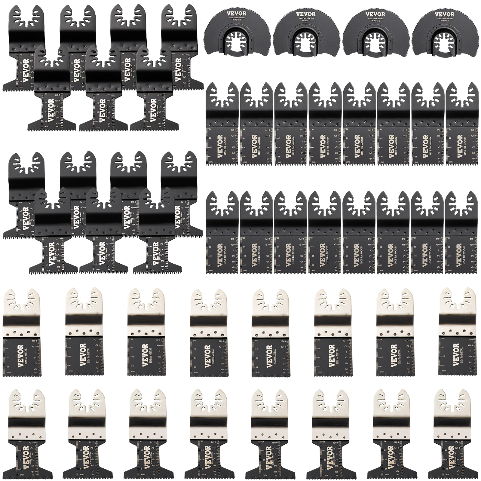 Oscillating saw blades kit