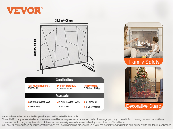 Kipinäsuoja osana kodin sisustusta