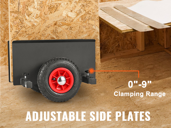 Levykärry käytössä työmaalla