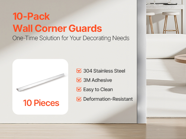 Seinän kulmasuojat sisätiloissa