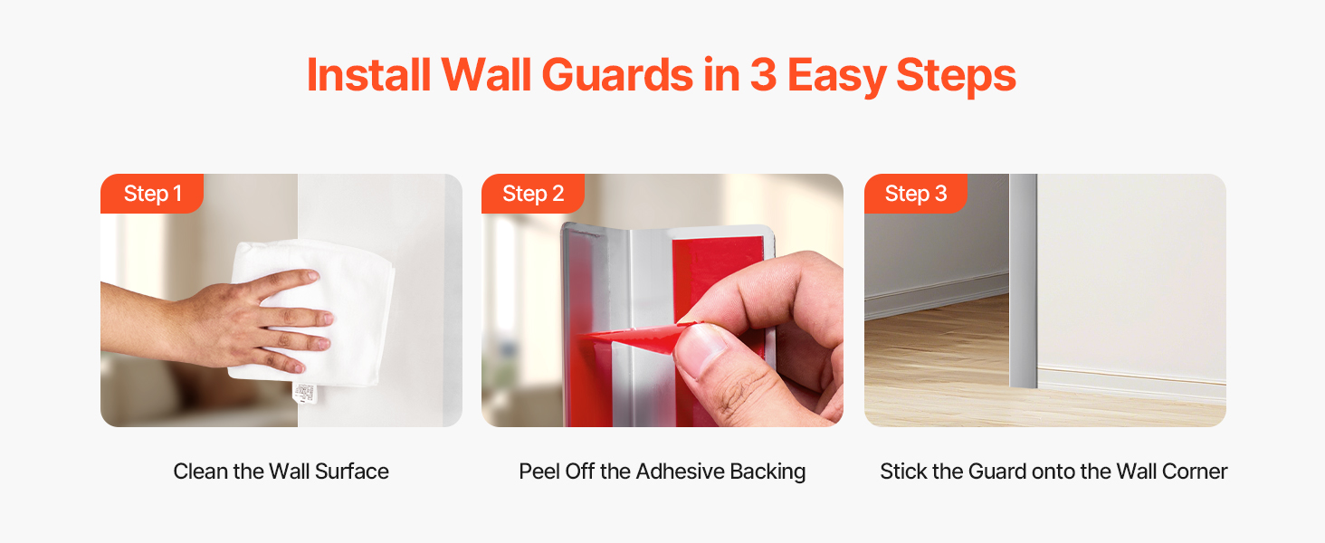 Helppo asennus kulmasuojalle