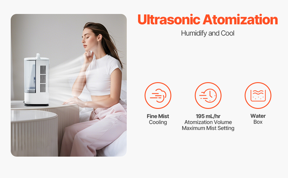 Ultrasoninen sumutus lisää ilmankosteutta