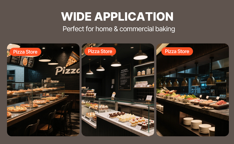 Pöytämallinen pizzauuni käytössä