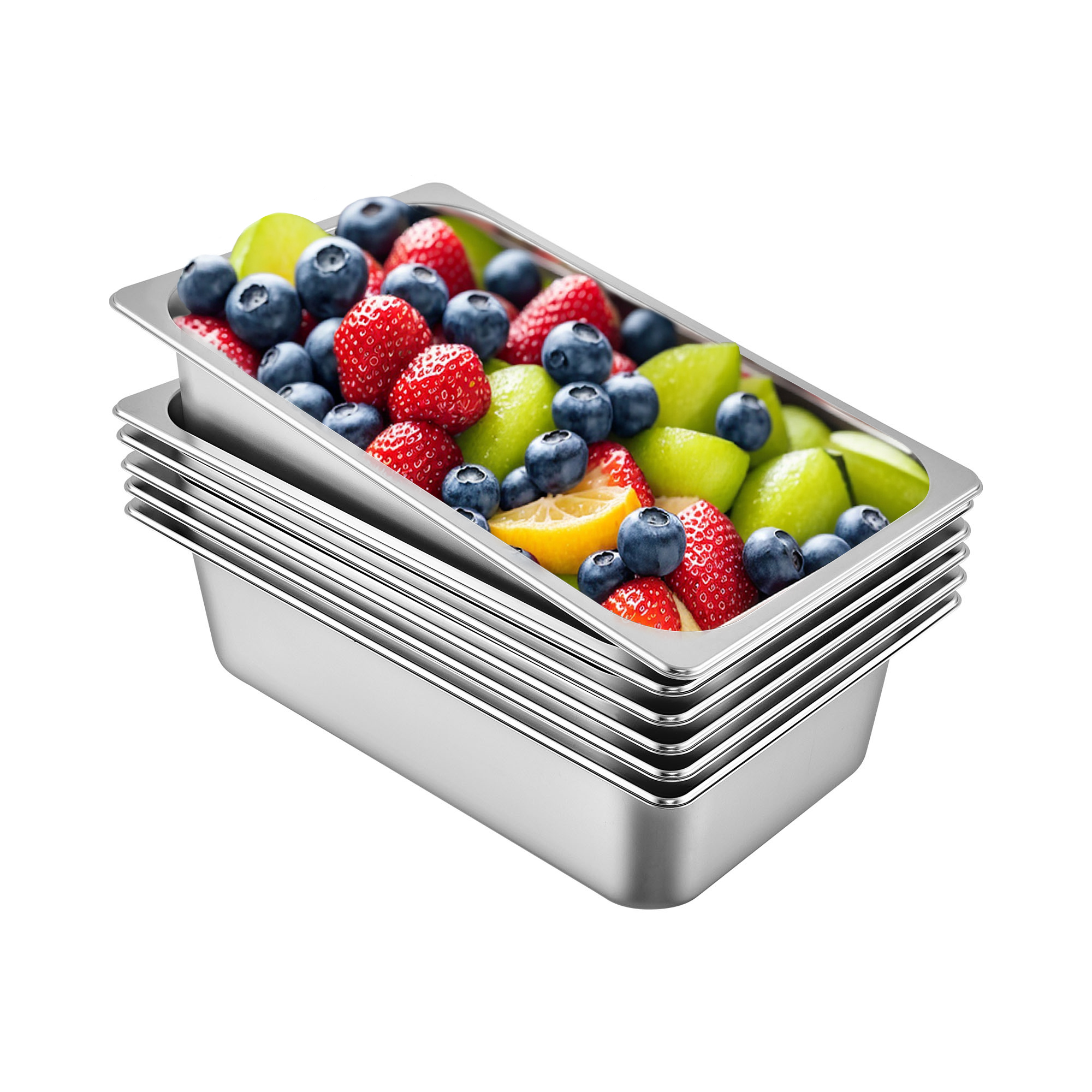 Höyrypöydän vuoat buffet-käyttöön