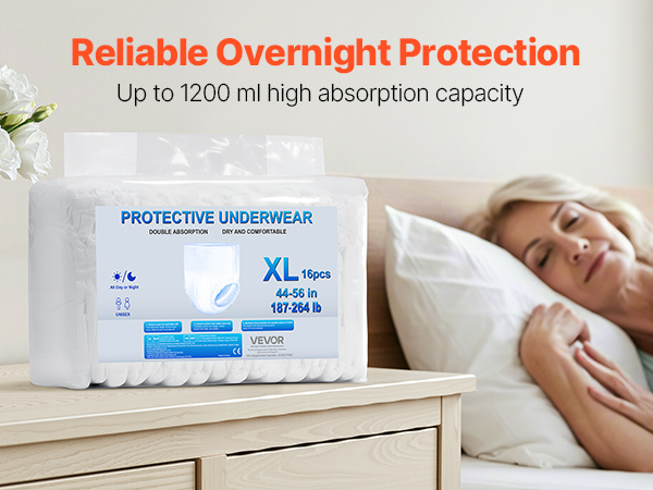 Aikuisten suojahousut, lähikuva rakenteesta