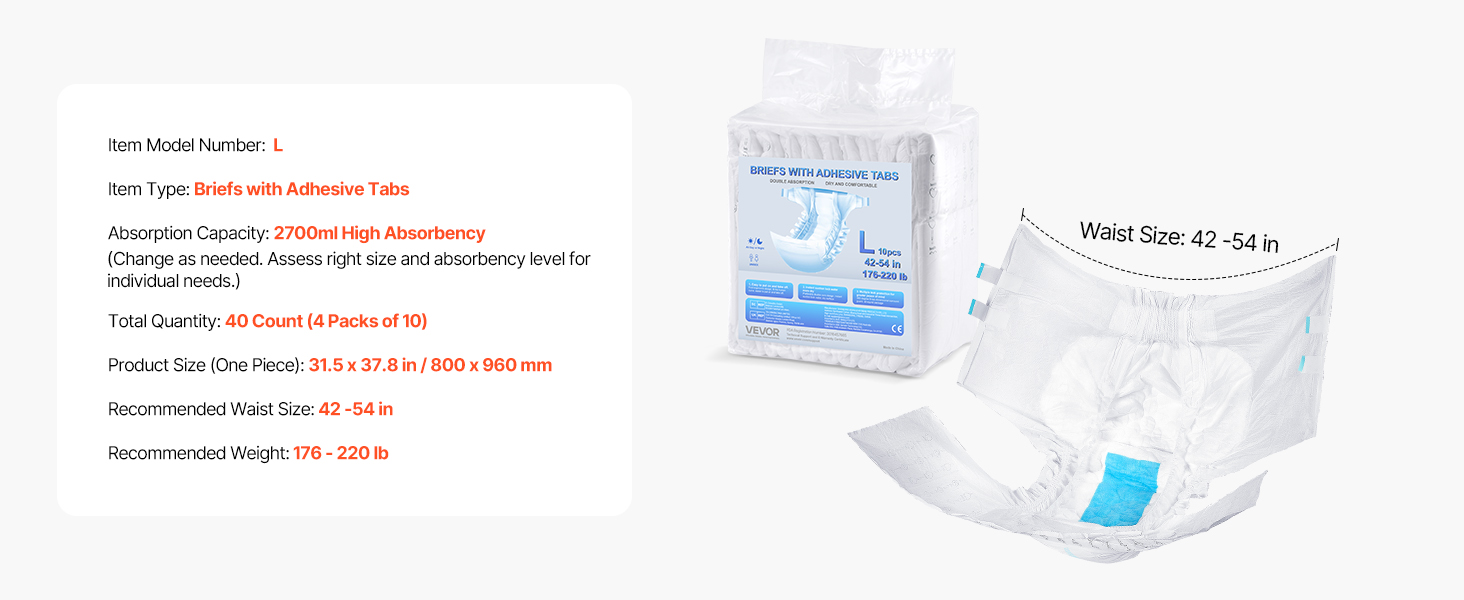 Aikuisten teippivaipat pakkaus