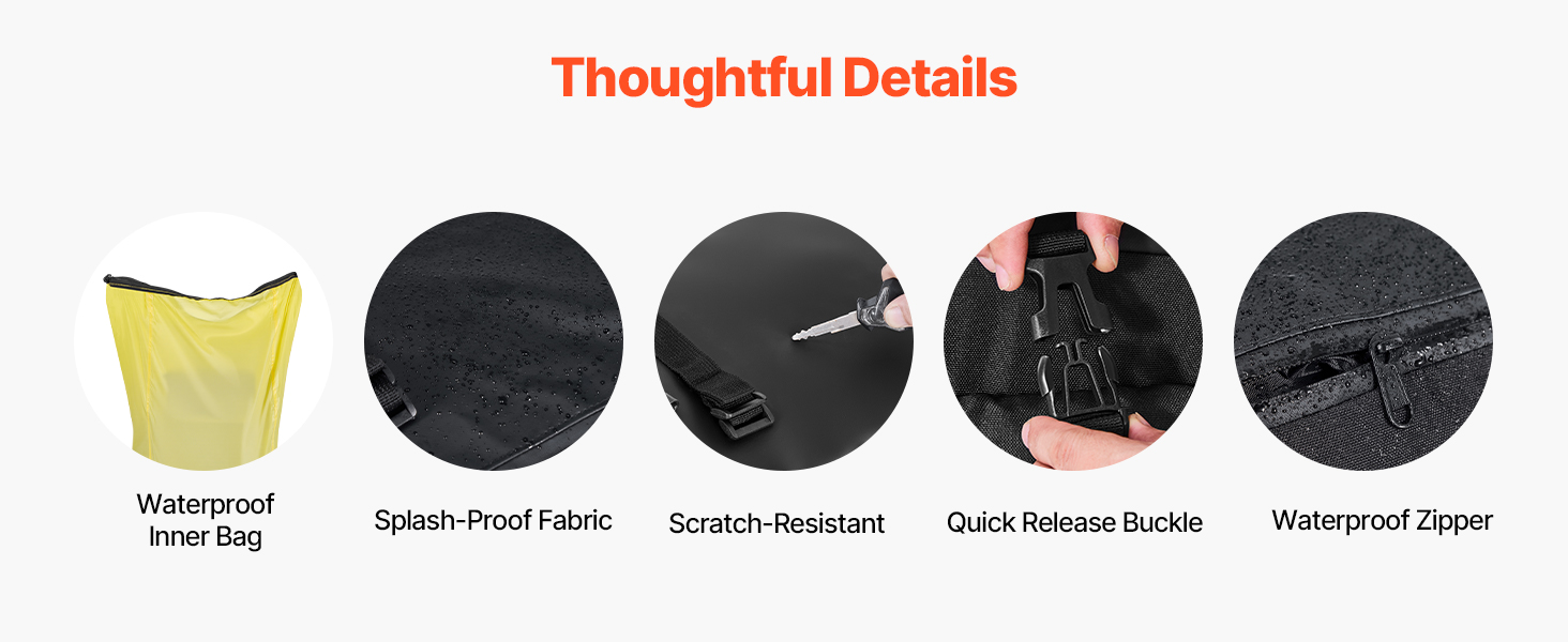 Vesitiivis vetoketju ja kestävä kangas