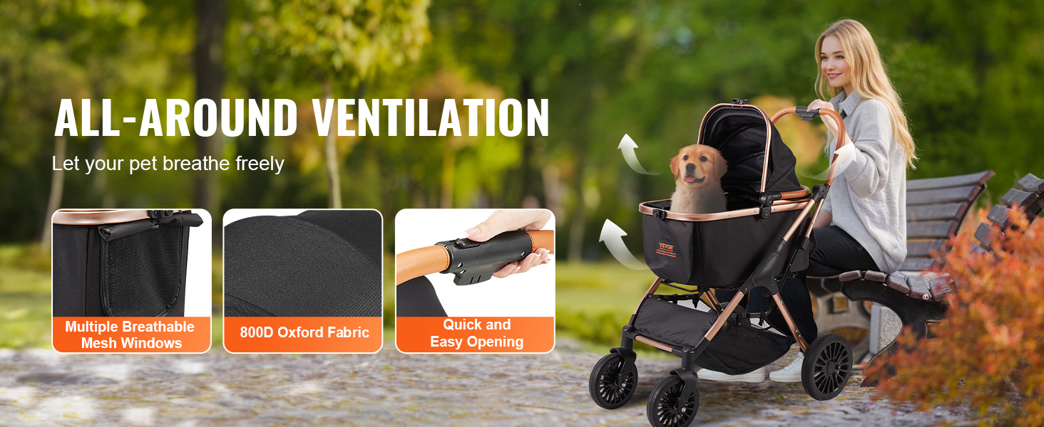 Verkkoikkunat ja 800D Oxford -kangas