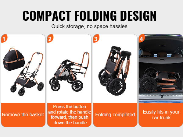 Kompakti koko taitettuna