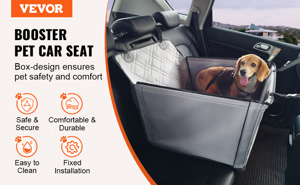 Lemmikin autopenkki takapenkillä