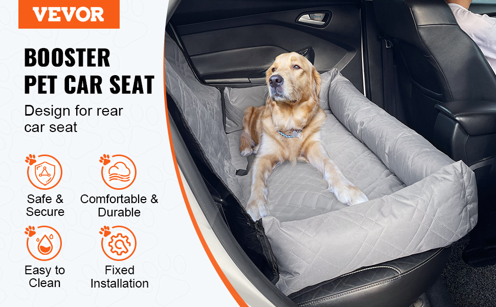 Koiran turvaistuin auton takapenkille