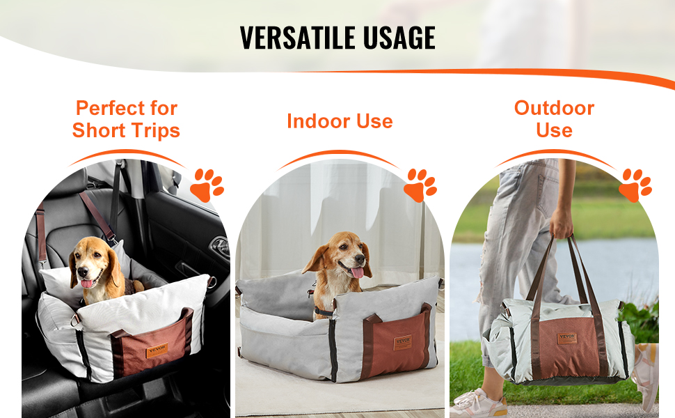 Koiran autopenkki käytössä autossa ja sisätiloissa