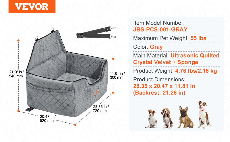 Koiran autopenkin kokonaisuus