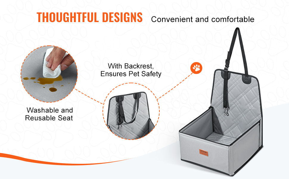 Selkänojallinen koiran autopaikka