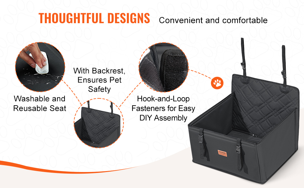 Korkea selkänoja ja irrotettava päällinen