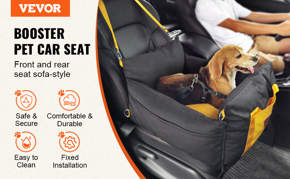 Koiran autopaikka edessä ja takana