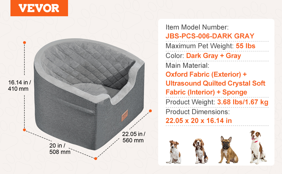 Koiran autopenkki mittasuhteet ja koko