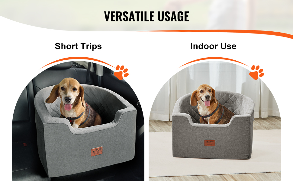 Koiran autopenkki käyttö auto- ja sisäkäytössä