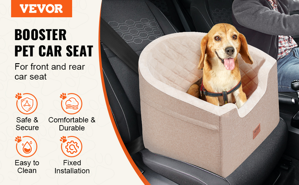 Koiran autopenkki edestä nähtynä