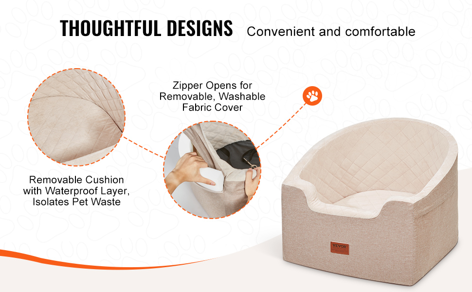 Koiran autopenkin säilytystasku ja irrotettava päällinen