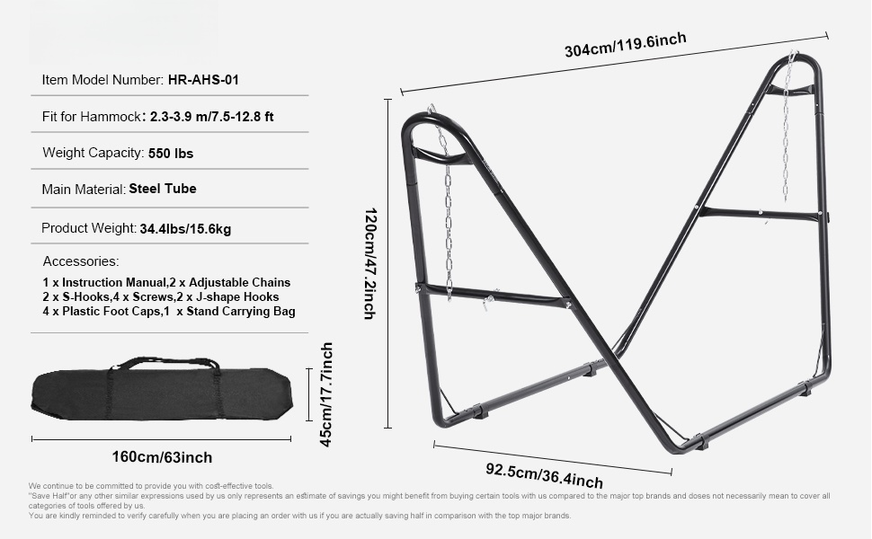 Riippumattoteline kantokassin kanssa
