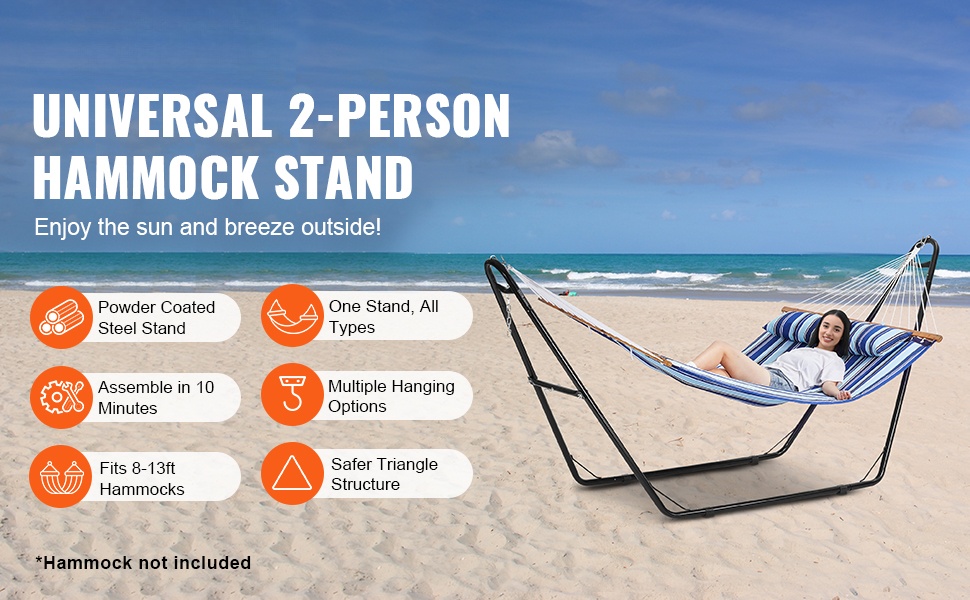 Riippumattoteline teräksestä