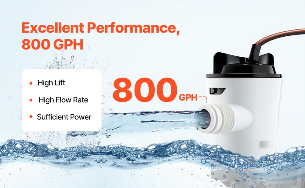 Livewell-hapetin pumppu veneeseen