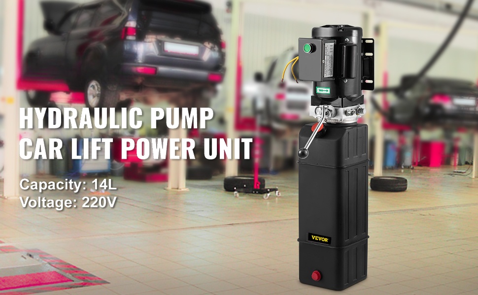 14 L hydraulinen pumppu autojen nostimiin