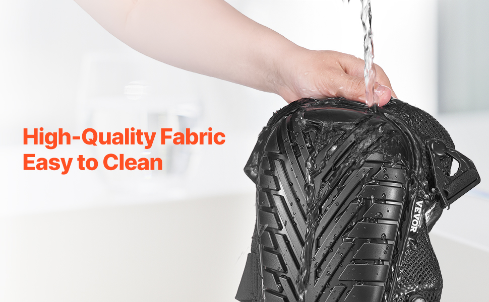 Helposti puhdistettavat polvisuojat