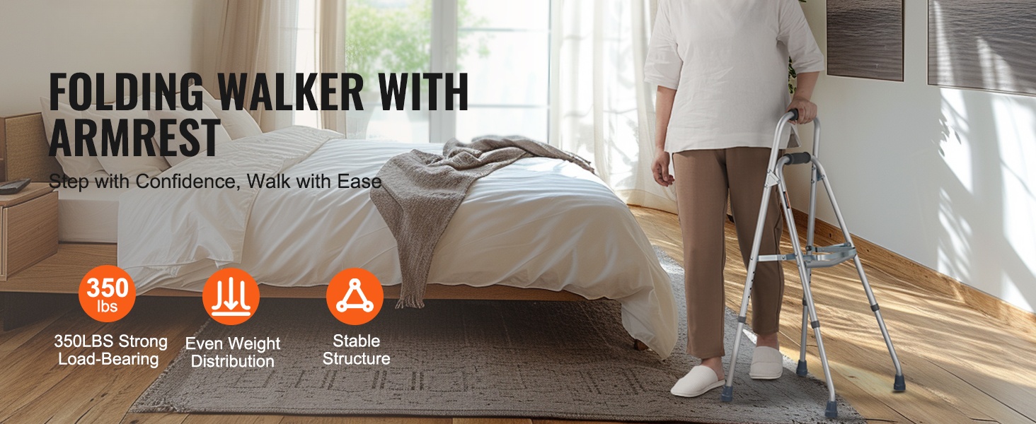 Taittuva hemi-kävelyteline