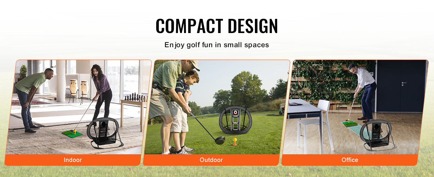 Golf-verkko sisätiloissa